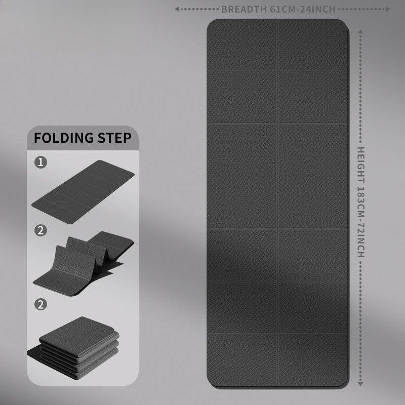 Foldable Thickened Non-slip Yoga Mat