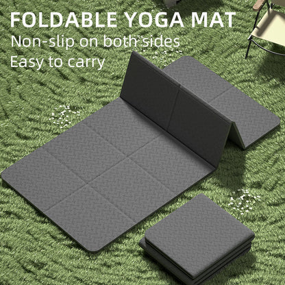Foldable Thickened TPE Yoga Mat