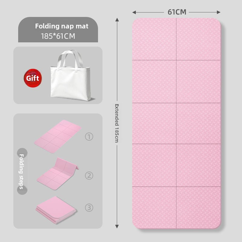 Foldable Thickened TPE Yoga Mat