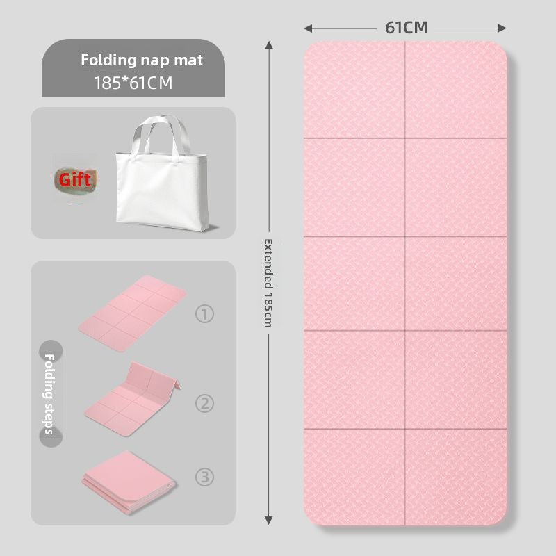 Foldable Thickened TPE Yoga Mat