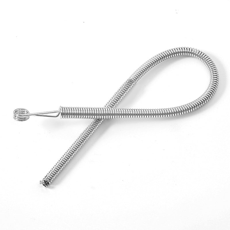 Foldable Threading Tool for Elastic and Lace