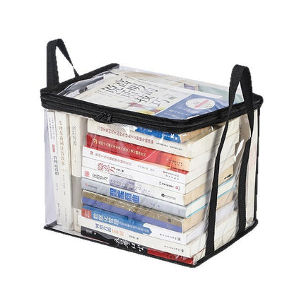 Foldable Transparent Book Storage Box