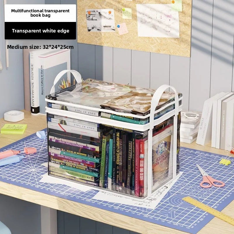 Foldable Transparent Storage Organizer Box