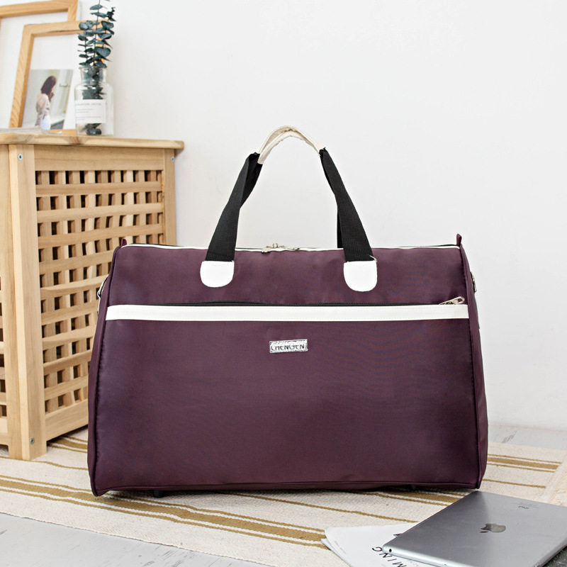Foldable Travel Luggage Bag with Detachable Strap