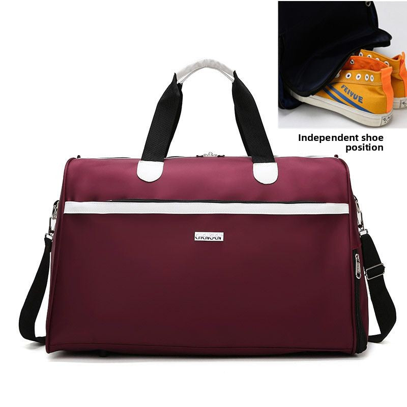 Foldable Travel Luggage Bag with Detachable Strap