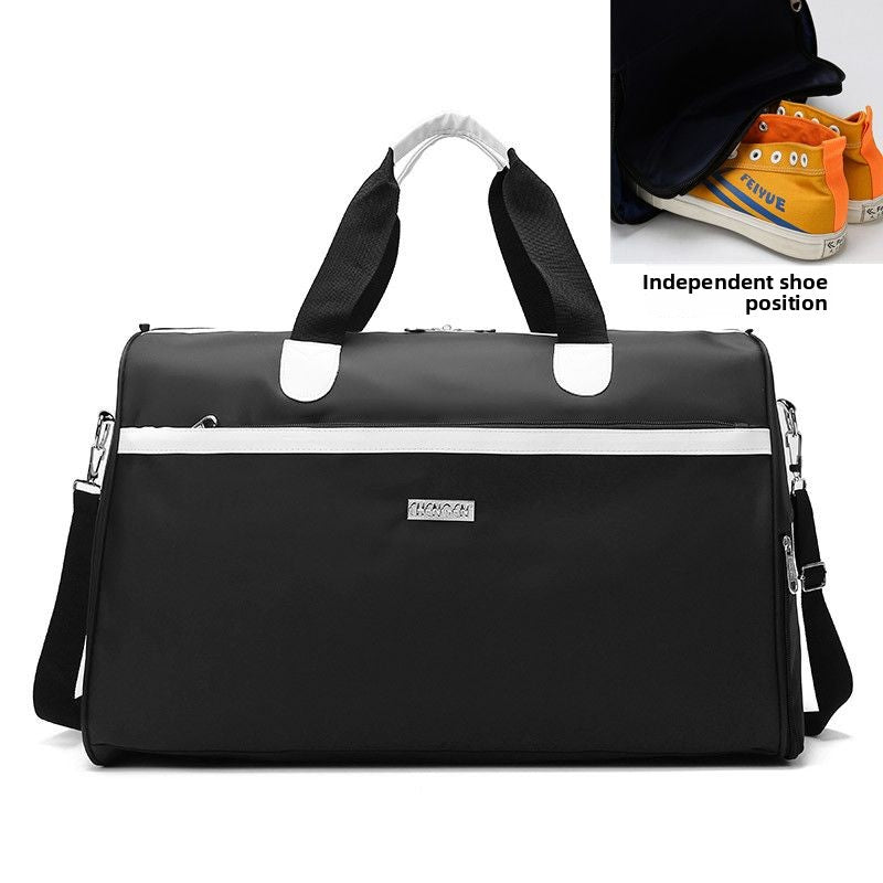 Foldable Travel Luggage Bag with Detachable Strap