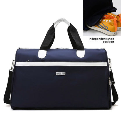 Foldable Travel Luggage Bag with Detachable Strap