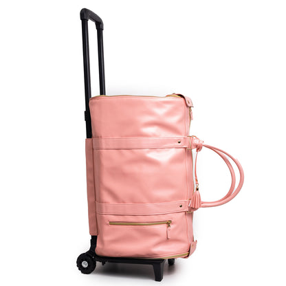 Foldable Travel Luggage Bag with Trolley