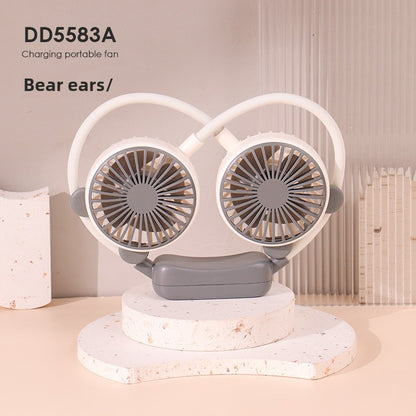 Foldable USB Rechargeable Neck Fan