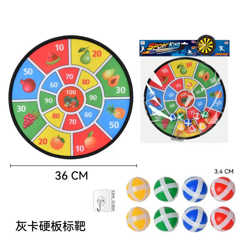 Foldable Velcro Dart Board with Sticky Balls