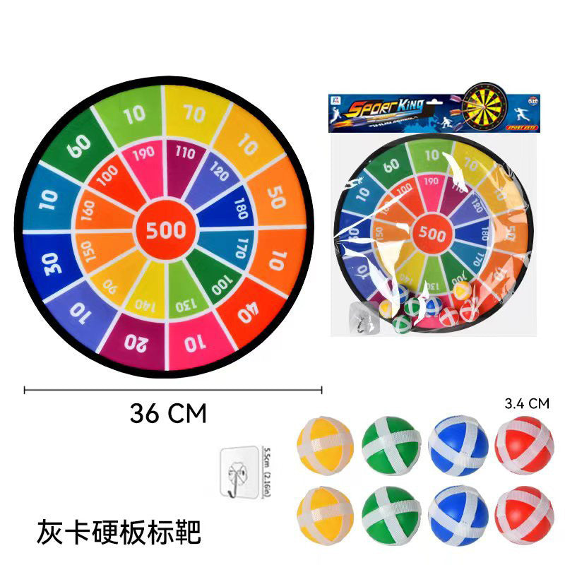Foldable Velcro Dart Board with Sticky Balls