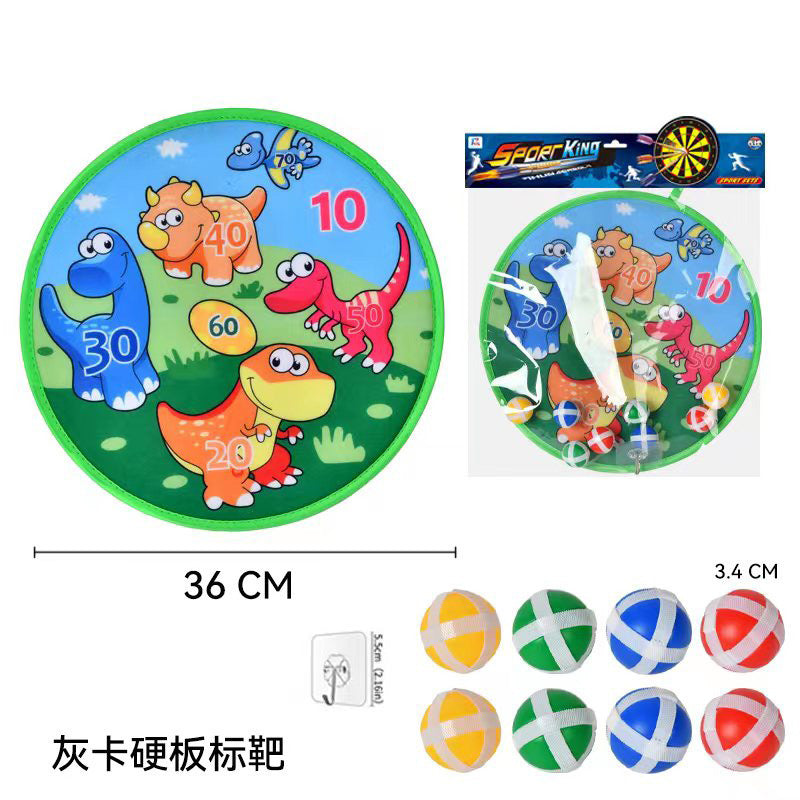 Foldable Velcro Dart Board with Sticky Balls