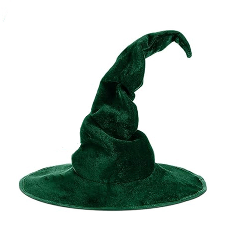 Foldable Velvet Witch Hat