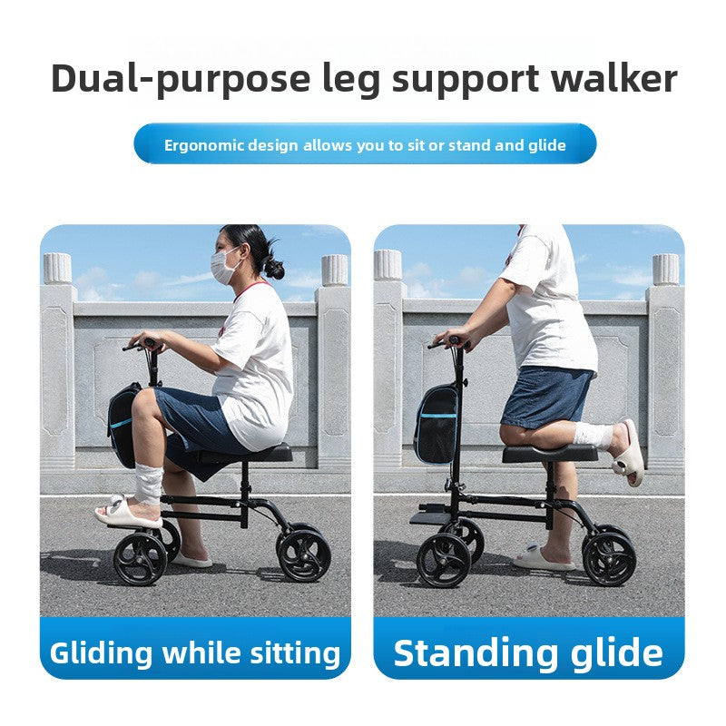 Foldable Walker with Brakes