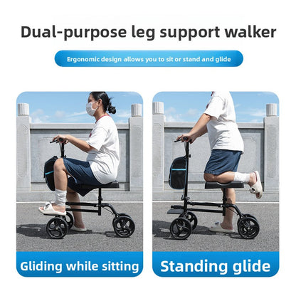 Foldable Walker with Brakes