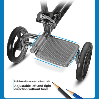 Foldable Walker with Brakes