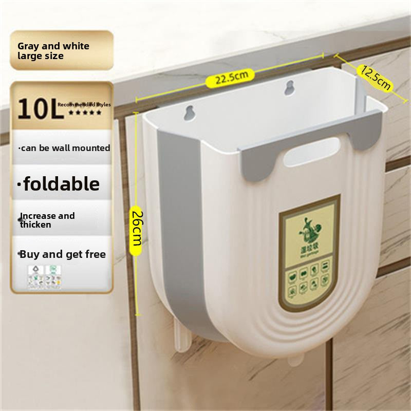 Foldable Wall Mounted Trash Can
