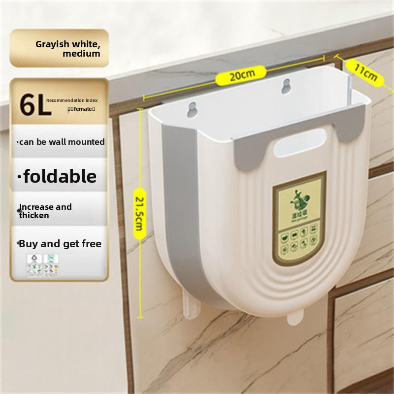 Foldable Wall Mounted Trash Can