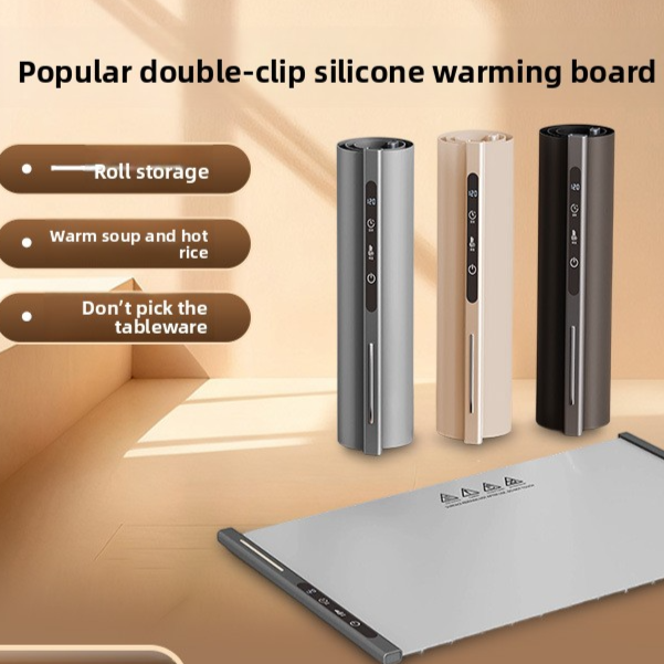 Foldable Warm-Dish Mat, Food Heating Mat, Multi-Functional Table Insulating Mat