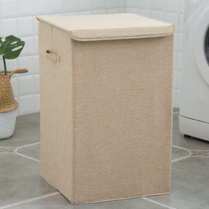 Foldable washable dirty clothes basket