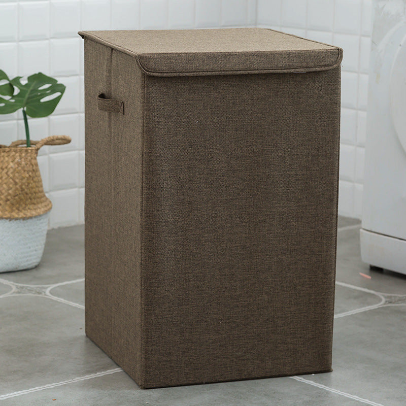 Foldable washable dirty clothes basket