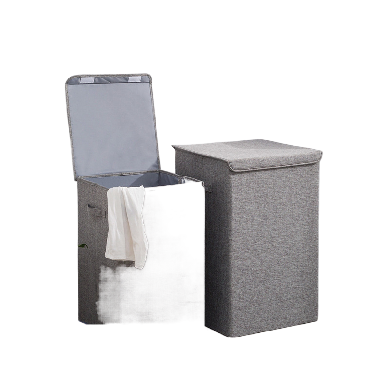 Foldable washable dirty clothes basket