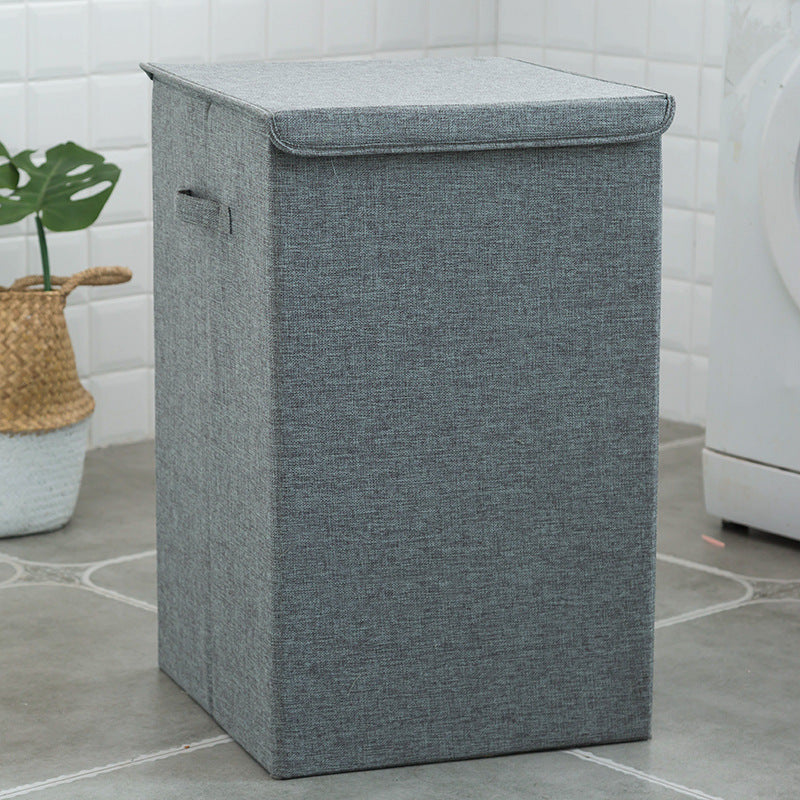 Foldable washable dirty clothes basket