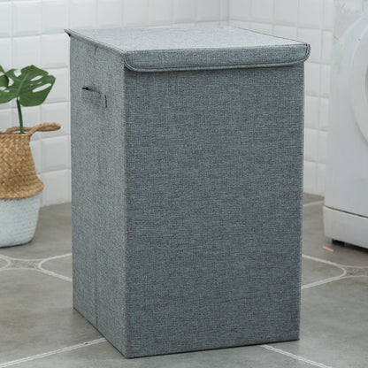 Foldable washable dirty clothes basket