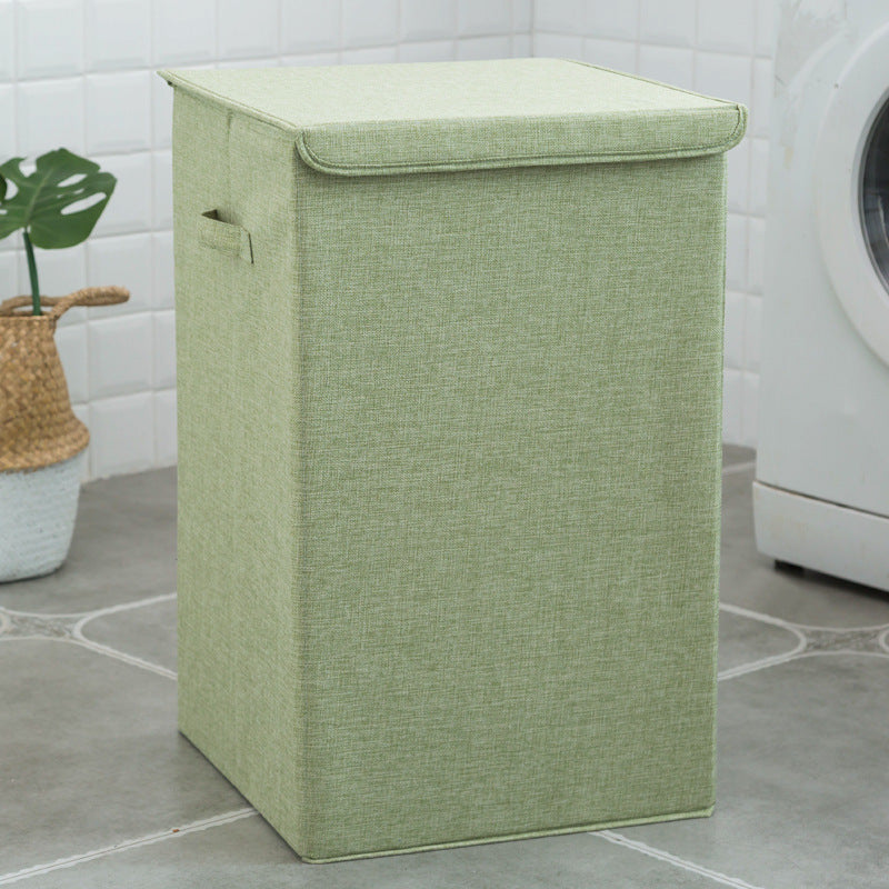 Foldable washable dirty clothes basket