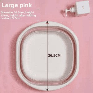 Foldable Washbasin Portable Travel Compressed Water Basin