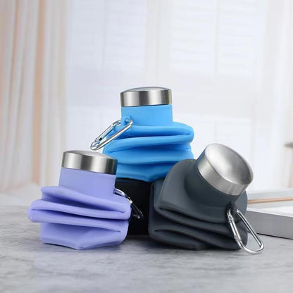 Foldable water bottle