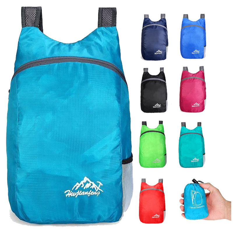 Foldable waterproof backpack