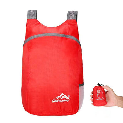 Foldable waterproof backpack