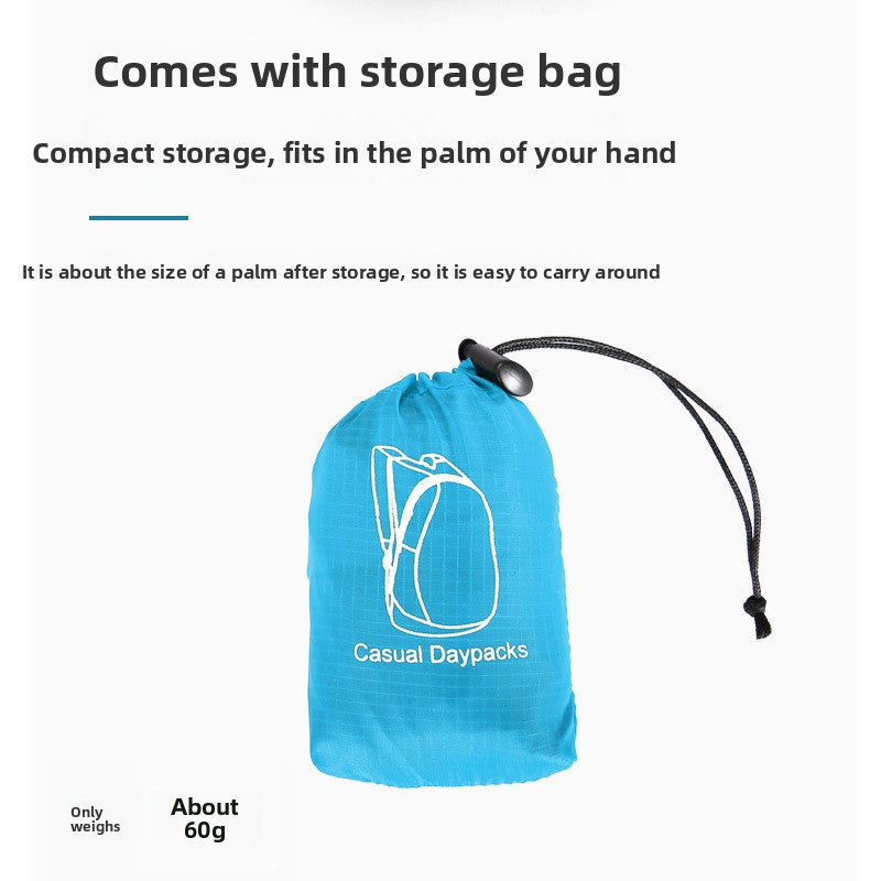 Foldable waterproof backpack