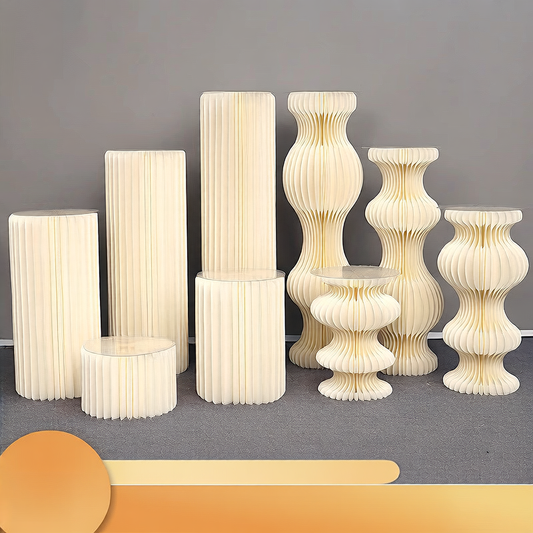 Foldable Wedding Dessert Table Column Decoration Stand