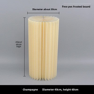 Foldable Wedding Dessert Table Column Decoration Stand