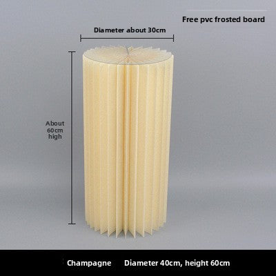 Foldable Wedding Dessert Table Column Decoration Stand