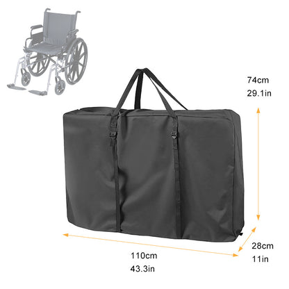 Foldable wheelchair dust cover