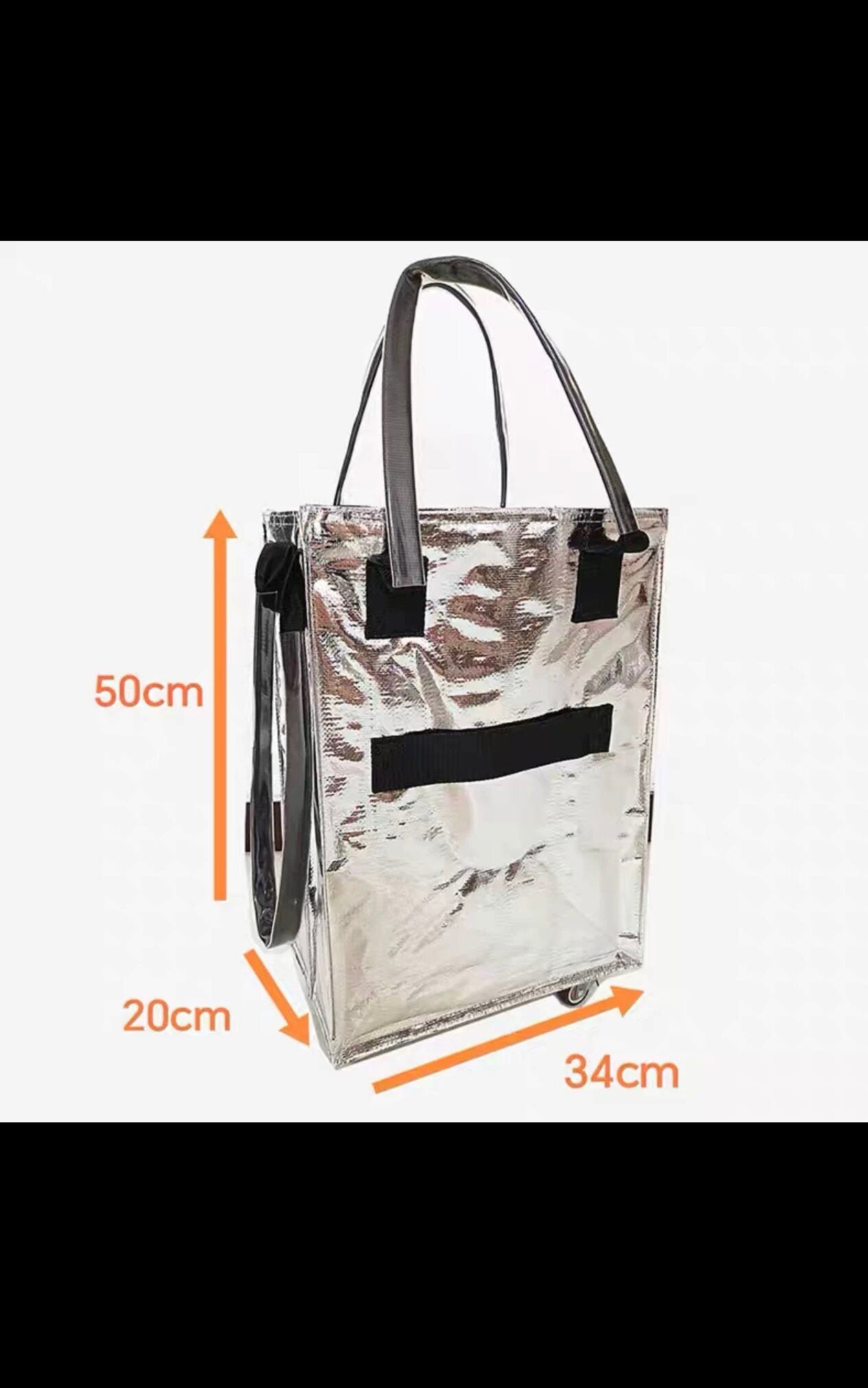 Foldable Wheeled Travel Bag with Insulated Option