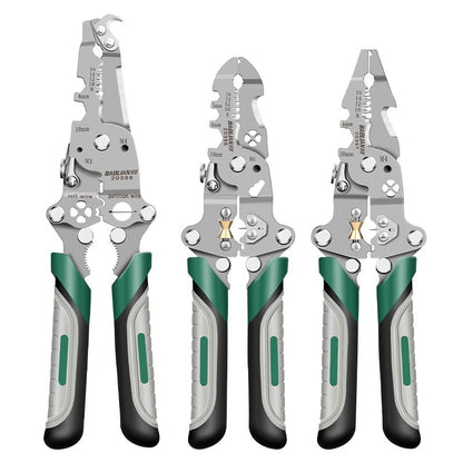 Foldable wire stripper