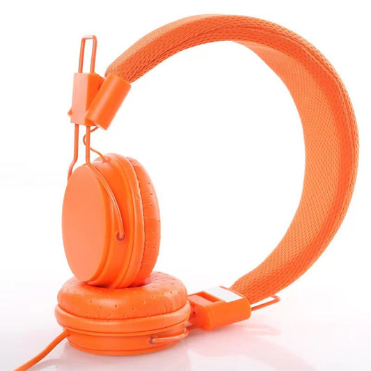 Foldable Wired Headphones with Microphone