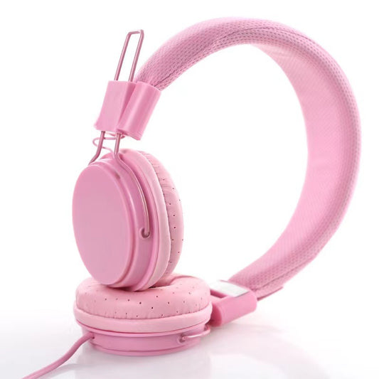 Foldable Wired Headphones with Microphone