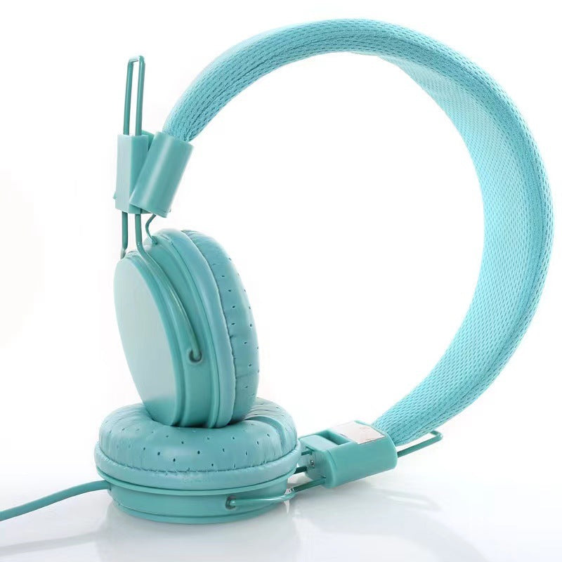 Foldable Wired Headphones with Microphone