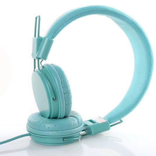 Foldable Wired Headphones with Microphone