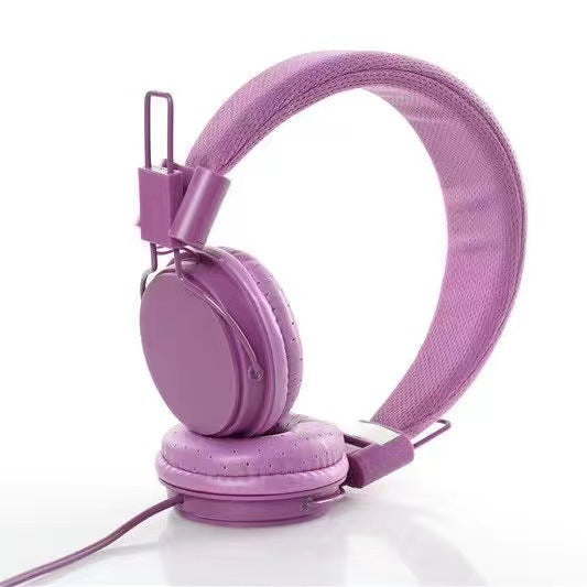 Foldable Wired Headphones with Microphone