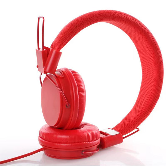 Foldable Wired Headphones with Microphone