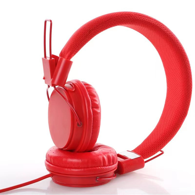 Foldable Wired Headphones with Microphone
