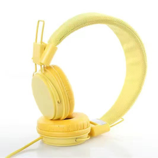 Foldable Wired Headphones with Microphone
