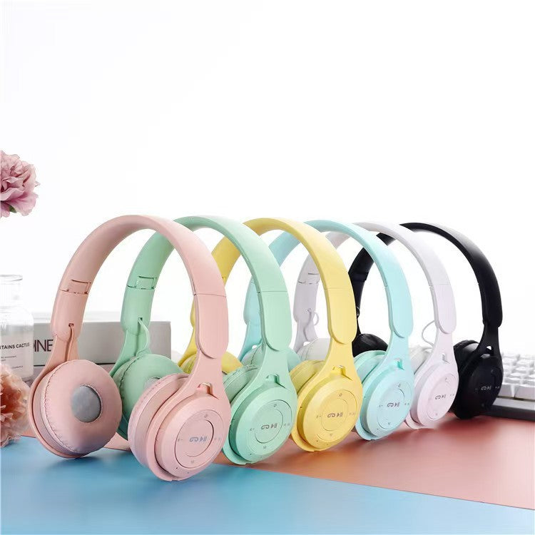 Foldable Wireless Bluetooth Headset with Stereo Sound
