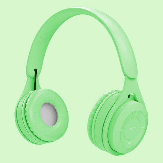 Foldable Wireless Bluetooth Headset with Stereo Sound